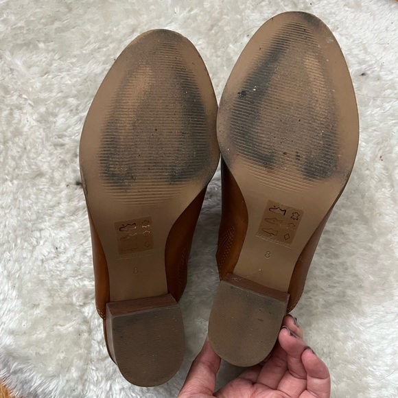 Madewell Brown Leather Mules (The Harper Mule) - Picture 6 of 6